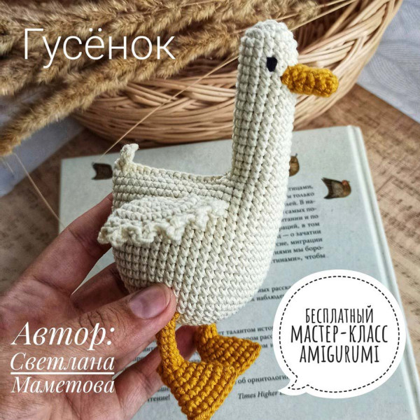 Гуси, утки. Гусёнок